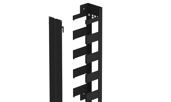 Channel Finger/D Ring Vertical Cable Management